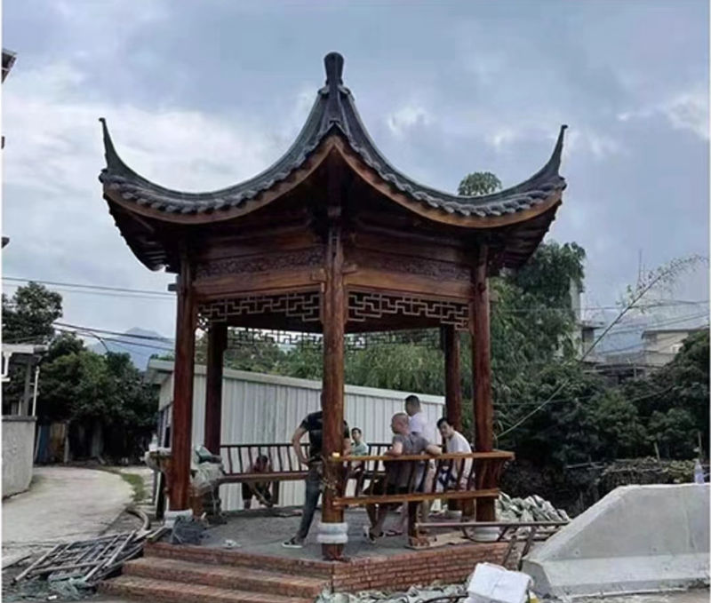 無錫防腐木涼亭